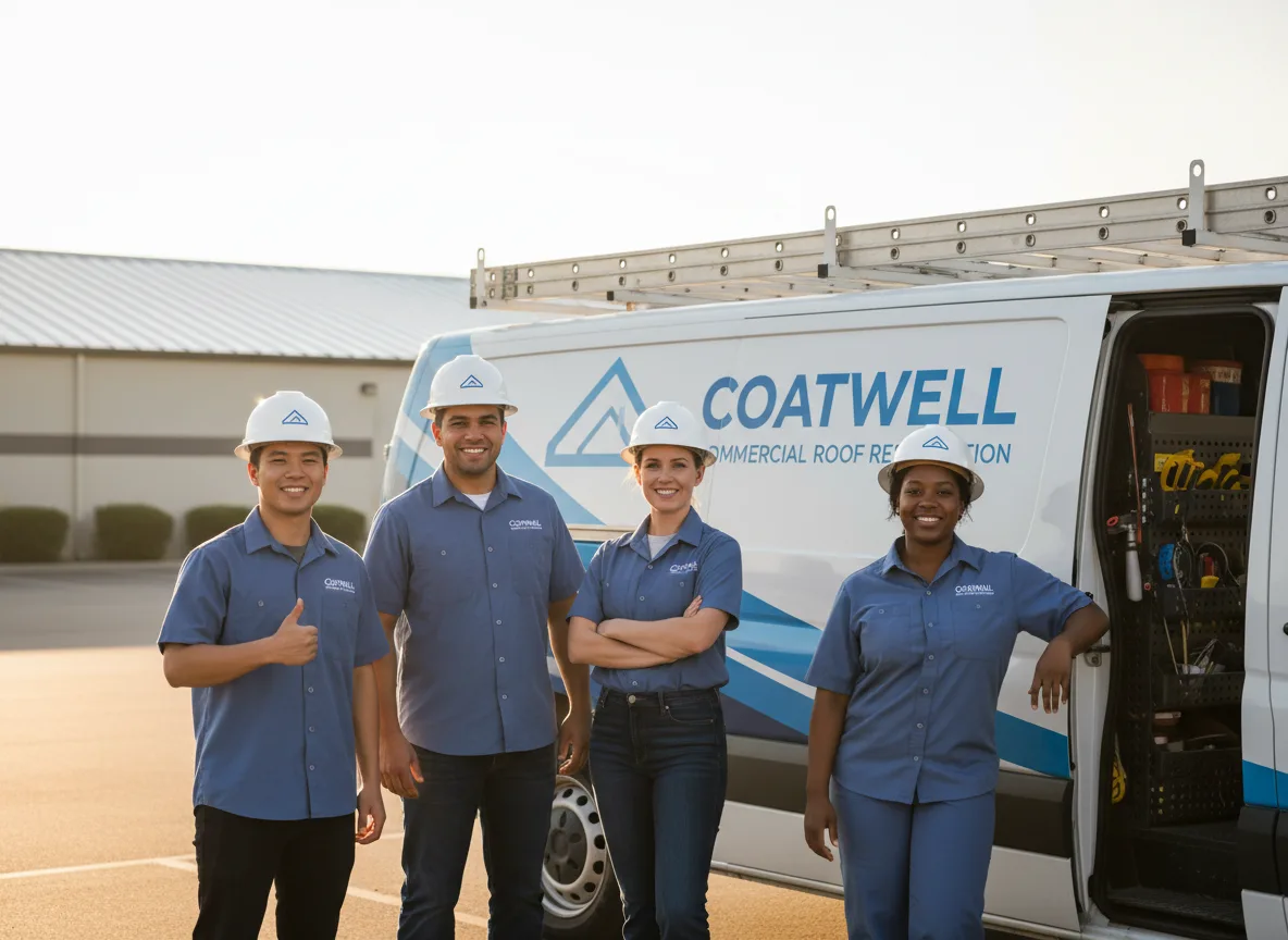 Commercial roof coating company in Bement, IL